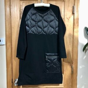 Chanel style Quilted Dress with Pocket.